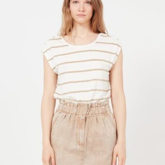 Dynamite Flowy Short Sleeve Top - Picture 2 of 6